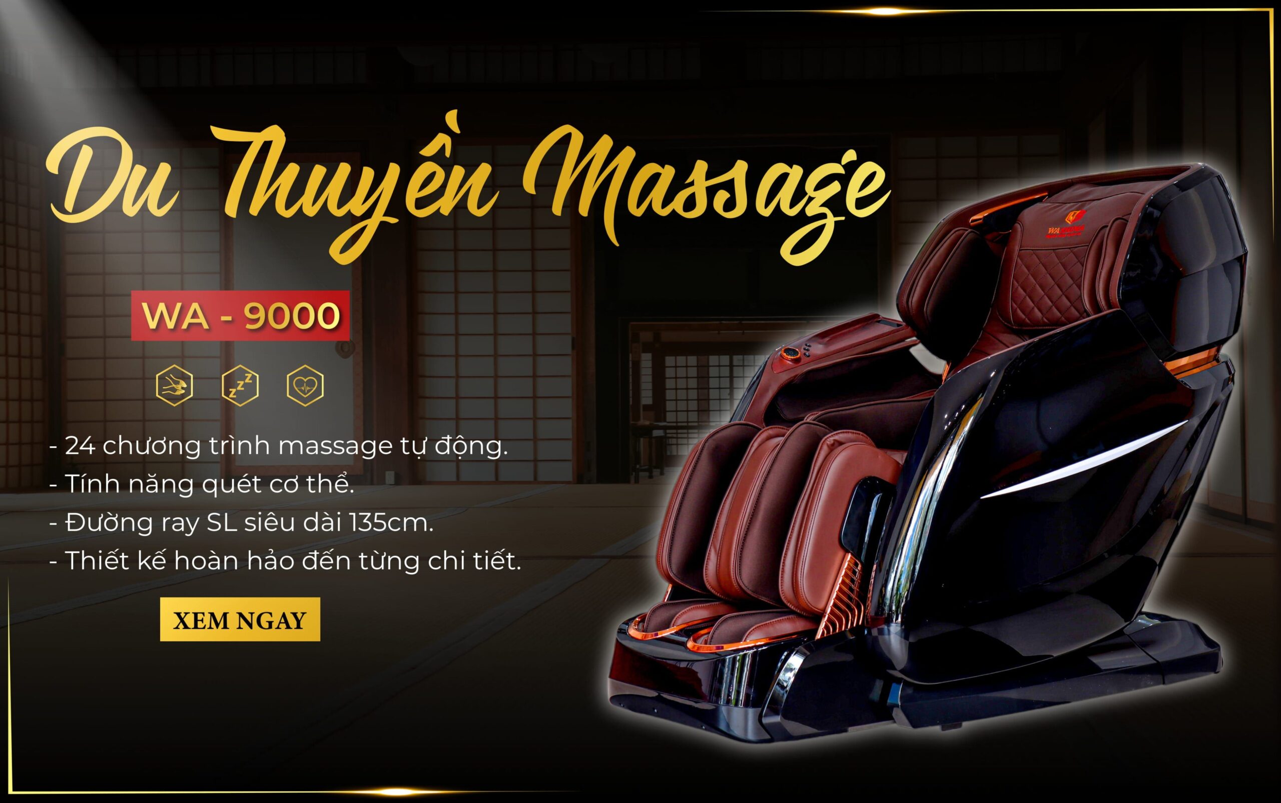 Du thuyền massage WA 9000