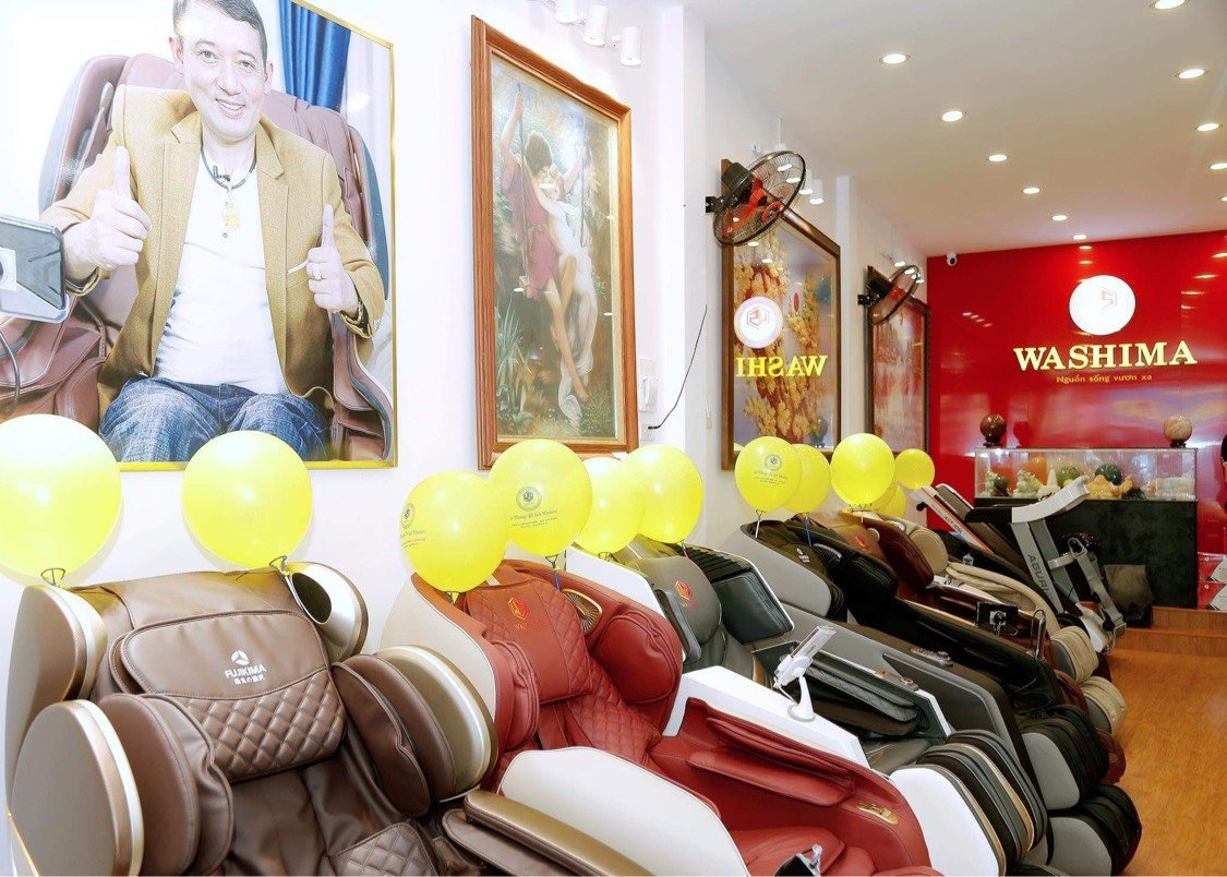 Thương hiệu ghế massage Washima